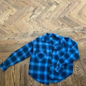 Blue flannel